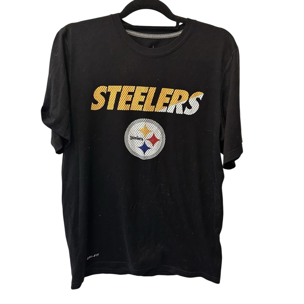 Pittsburg Steelers Men's Nike Drifit Short Sleeve Tshirt Size Medium
